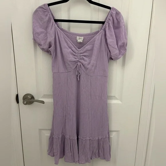 Lavender Off-Shoulder Sundress, Sz M - Picture 7 of 7